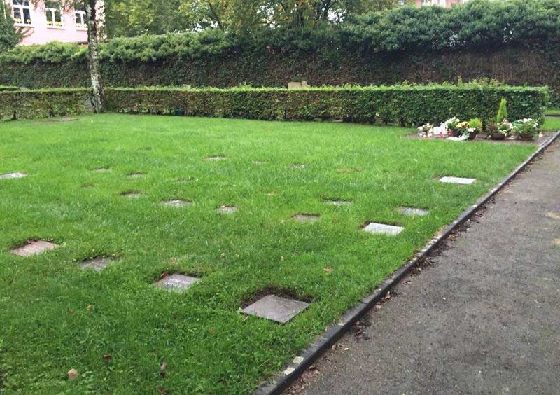 Urnenrasengrabstätten